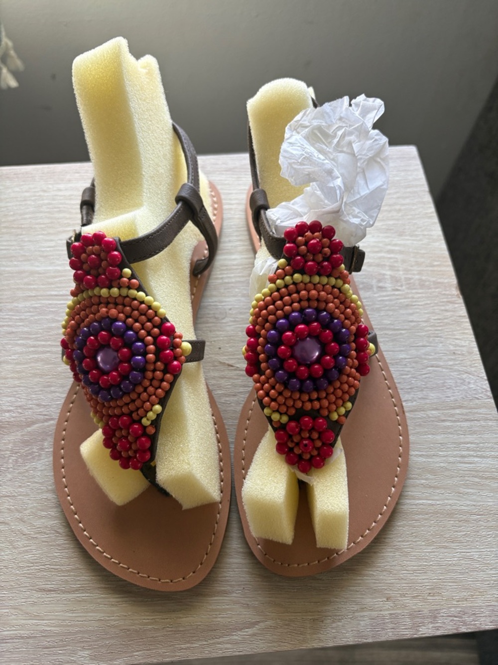 Yellow Box- sandals